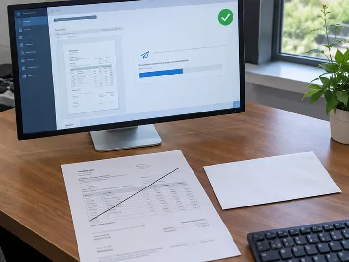 Facture électronique Peppol envoyée depuis un ERP